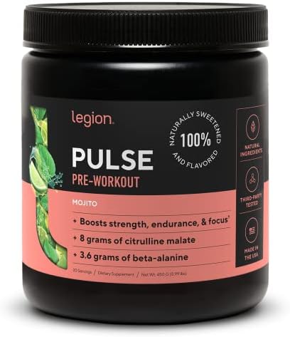 hit fitness – LEGION Pulse Pre Workout Supplement –