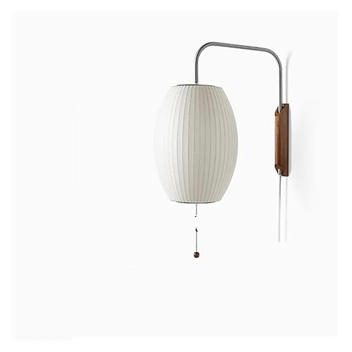 NANZU Bedroom Silk Cloth Wall Lamp Modern Home Indoor Wall