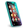 TIMMKOO MP3-Player mit Bluetooth, 4,0″ Full Touchscreen MP4 MP3-Player mit Lautsprecher, Tragbarer HiFi-Sound MP3-Player mit Bluetooth, Diktiergerät, E-Book, Unterstützt bis zu 512 GB TF-Karte (Grün)