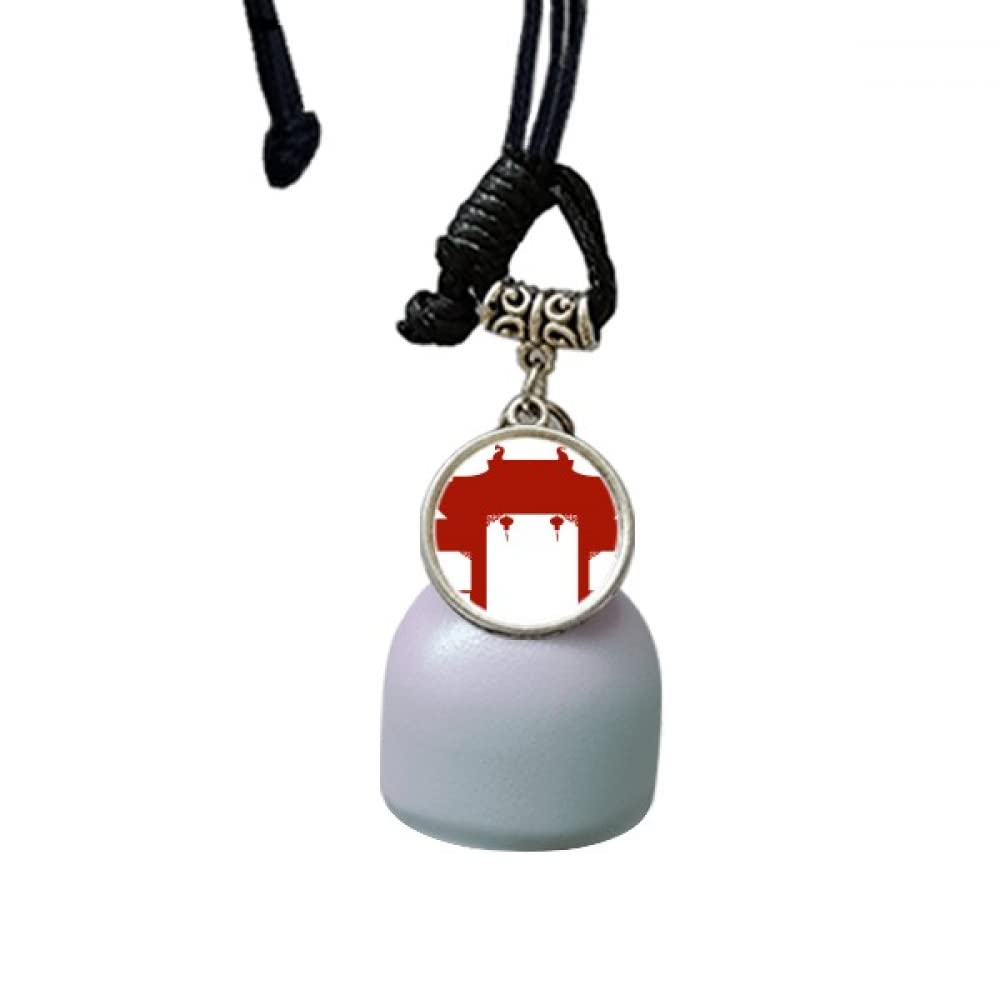 Pendentif de voiture cloche anti-stress pour calmer la conduite en ville