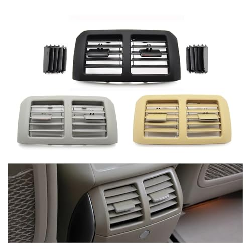 Panel ventilación aire acondicionado trasero beige compatible con Benz R400 W251 6