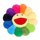zgyad Rainbow Flower Pillow - The Flower Pillow can be Used as a Cushion/backrest/Floor mat, as Well