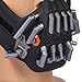 WELLMILLER Bane Mask Adult Costume Props for Knight Cosplay Gun