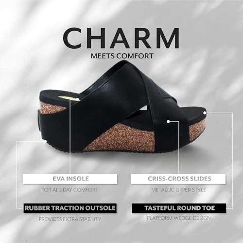 VOLATILE Women's Firefly Wedge Sandal3