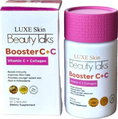 Luxe Skin Beauty Talks Booster C+C Vitamin C + Collagen 60 caps