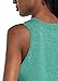 baleaf Workout Tops for Women Crop Tank Top Quick Dry Athletic Gym Exercise Sleeveless Shirts Muscle Yoga Loose Fit Heather Green M