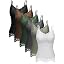 Black, White, Gray, Brown, Dark Green, Olive Green