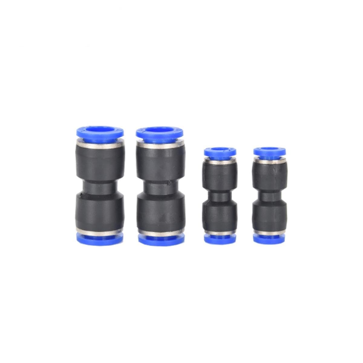 Conector de plástico para Accesorios neumáticos de PU, 5/10/20/100 Uds., 4mm, 6mm, 8mm, Tubo de Manguera de Aire y Agua, Conectores rápidos de Empuje Recto, PU-16-100 Uds.