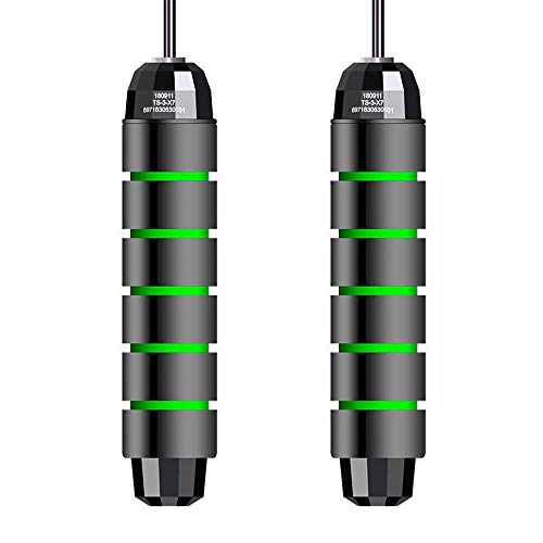 Festnight Corda de salto livre de rolamento em ângulo T Corda de fio de aço de exercício de salto aj