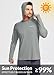 baleaf Men's Sun Protection Hoodie Shirt UPF 50+ Long Sleeve UV SPF T-Shirts Rash Guard Fishing Swimming Lightweight Gray L