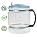 1 Gallon/ 4l Water Glass Carafe for Distiller,Replacement Distilled Water Jug Compatible with Counter Top Water Distiller Filter