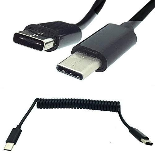 Amazon | Rosebe ばねUSB Cケーブル、スパイラルコイル状USB3.1 Type-C