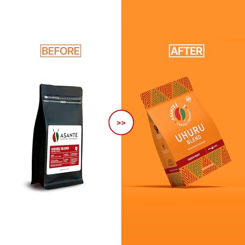 Asante 12 oz Uhuru Blend Café en Grano y Espresso miniatura 6