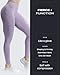 Aoxjox Women's High Waist Workout Gym Vital Seamless Leggings Yoga Pants 24'' (Lilac Marl, Small)