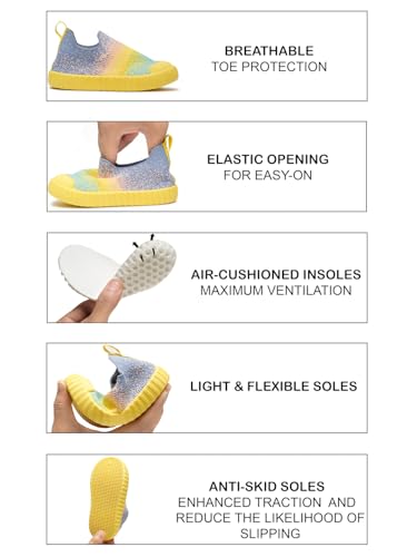 Image of ONYC Ice Lolly Toddlers's First Step Slip on Shoes - Unisex