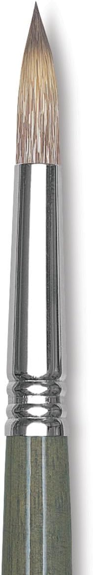 Escoda Tadami Synthetic Mongoose Brush - Round, Short Handle, Size 12
