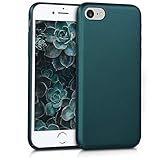 VERSPRICHT HALT: Das Backcover in Metallic Petrol besteht aus stabilem Kunststoff. Die Apple iPhone 7 / 8 / SE (2020) Schutzhülle ist strapazierfähig, belastbar und unempfindlich im täglichen Gebrauch.