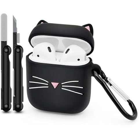 Dumkery Black Cat Airpods Case Cover