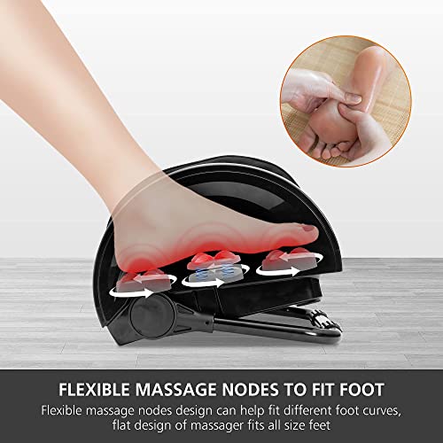 Snailax Memory Foam Massage Seat Cushion & Foot Massager Machine With Heat #TOP7