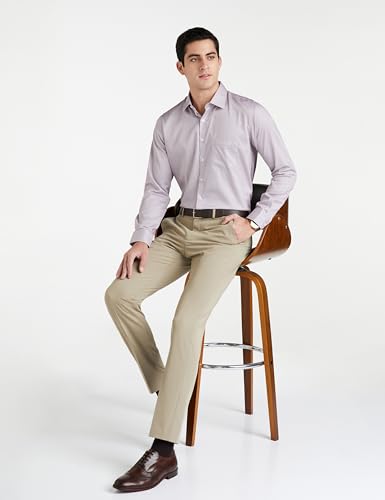 Image of Van Heusen Formal Printed Shirt for Men| Premium Cotton| Full Sleeves| Slim Fit |Breathable Fabric