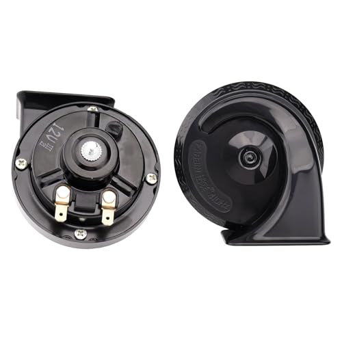 FARBIN Train Horn for Truck 12V Car Horns Loud Waterproof Electric Snail Horn Kit for Any 12V Vehicl (black, 12v) - Image 3