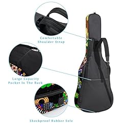 Hondank Housse de protection rembourrée pour guitare acoustique classique Motif marbre Noir, Multicolore 06, 42.9×16.9×4… - Les Beatles, Paul McCartney, John Lennon, RIngo Starr, George Harrison Hondank Housse de protection rembourrée pour guitare acoustique classique Motif marbre Noir, Multicolore 06, 42.9x16.9x4… – Image 3