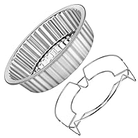 Le fond de l'arc conduit la chaleur rapidement et uniformément, lisse et facile à nettoyer. Gagnez du temps de nettoyage. Technologie de polissage et de dessin, surface lisse, nettoyage plus pratique, aspect plus délicat. Matériau épais en acier inox...