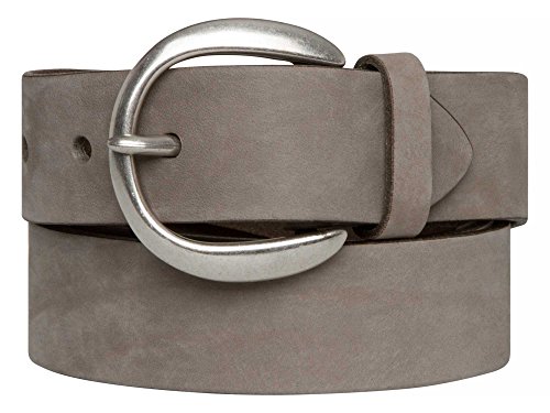 Preisvergleich Produktbild VANZETTI Damen Ledergürtel Made in Germany greige 105