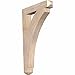 Ekena Millwork BKT04X24X36THR04SDF Thorton Craftsman Smooth Bracket, 3.5" Width x 24" Depth x 36" Height, Douglas Fir