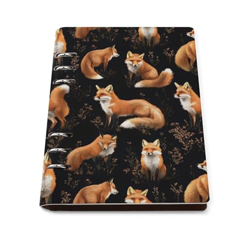 Carnet de voyage ligné de l'école aux réunions d'affaires avec couverture rigide en cuir