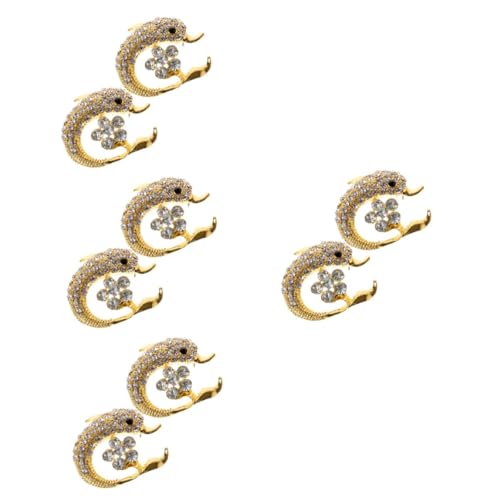 Cute broche dauphin strass VALICLUD, cadeau bijoux idéal femme