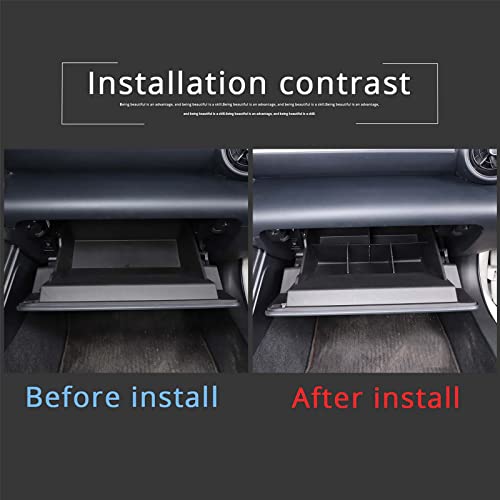 Divisor de Guantera ABS Negro miniatura 7