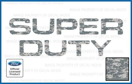 Miniatura 19 de Decal Mods 2008-2016 Letras para Capó/Rejilla Insertos Calcomanías Adhesivas para Ford Super Duty F250 F350 F450 (2008-2016) (Calcomanía Delgada)