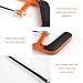 Professional Small Hacksaw, Adjustable Angle with 30 Saw Blades