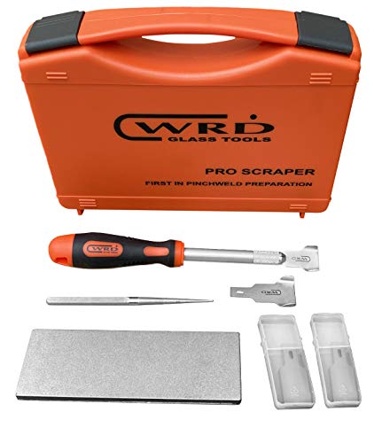 WRD-SKB Pro Scraper – Kit B Pinchweld Preparation Kit. Windshield Urethane Removal Scraper