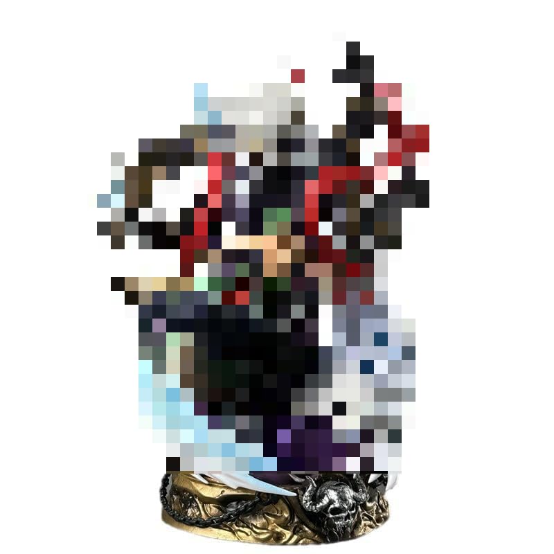 REOZIGN Figurine d'action Roronoa Zoro, Figurin Yama Zoro 22 cm/8,7 Pouces en PVC, Figure de Personnage, modèle de décoration pour Les Fans d'anime, Cadeau...