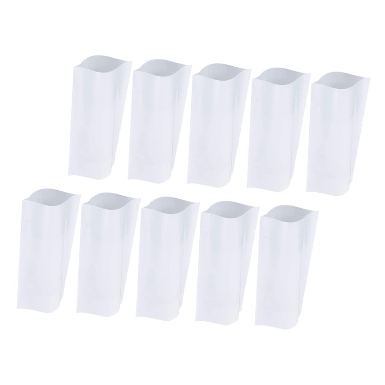 NAMOARLY Heat Transfer Shrink Wrap Sleeves 20 Pack White Sublimation Shrink Film for Cups Mugs Tumblers Odorless