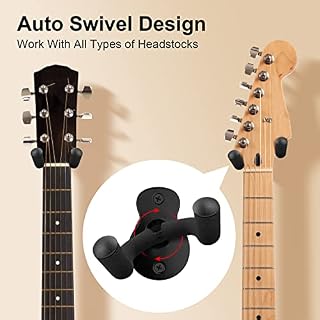 3 PCS Support Guitare Mural, Support Mural Guitare avec Eponge de Protection, Porte Guitare Mural, Convient Les Guitares Acoustiques Guitare Classique Guitare Electrique Accroche Guitare Mural - Les Beatles, Paul McCartney, John Lennon, RIngo Starr, George Harrison 3 PCS Support Guitare Mural, Support Mural Guitare avec Eponge de Protection, Porte Guitare Mural, Convient Les Guitares Acoustiques Guitare Classique Guitare Electrique Accroche Guitare Mural – Image 3