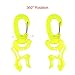Keenso Diving Hose Clip, 1Pc Outdoor Diving Hose Holder with Clip Double BCD Hose Clip with Snap Hook Buckle(Green) Diving