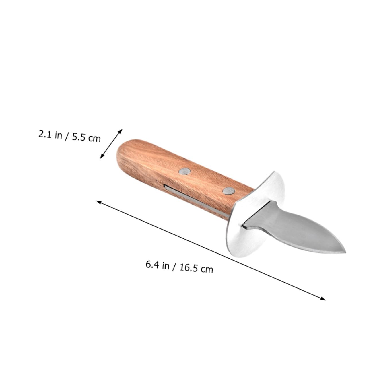 Alipis 3piezas Cuchillo Inoxidable Para Ostras Mango Antideslizante Herramienta De Cocina Restaurantes y Doméstico