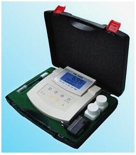 Gowe PH Meter Conductometer Conductivity Meter pH,MV,Temp,EC,CF,TDS, Bench pH/ORP/EC/CF/TDS Temp Meter KL-2603 Range: pH:0.00~14.00