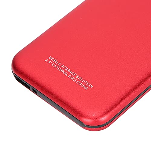 Przenośna obudowa o dysku twardym od 2,5 cala do USB 3.0, wysokiej jakości materiał AB, kabel danych i torba do przechowywania, łatwa do przeniesienia, szeroka kompatybilność, (YlwxzenithQs5ABFm-14)