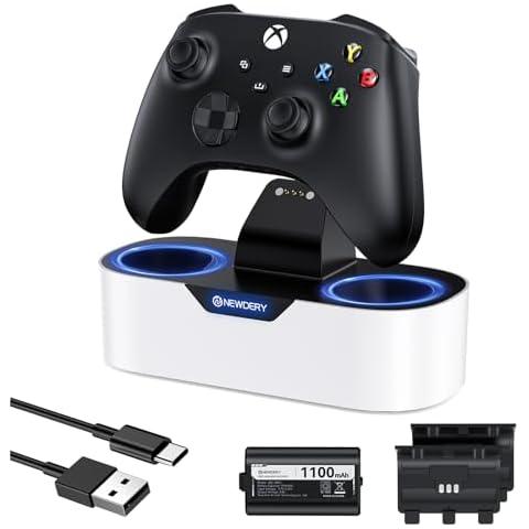 NEWDERY Fast Charging Dock for Xbox Controllers Cover