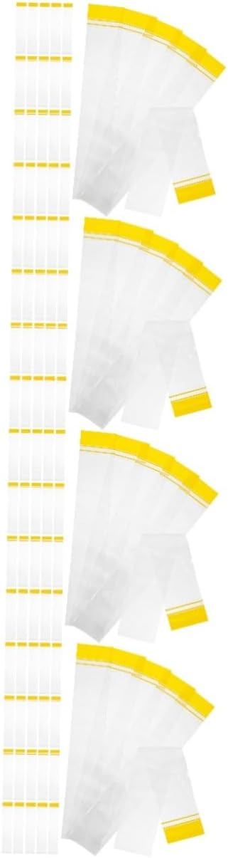 400pcs Transparent Ice Candy Mold Pouch for Homemade Ice Bags for All Ages for Healthy Treats and Family Fun