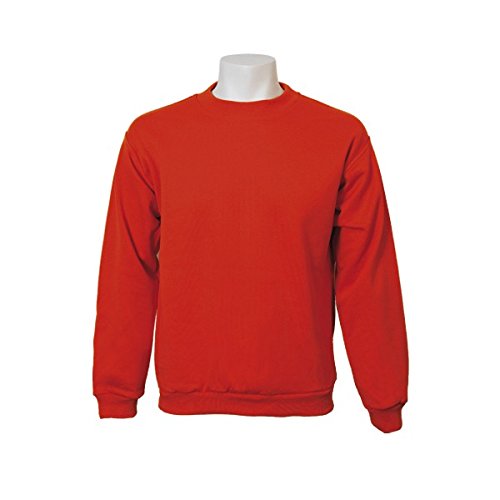 Jumar Sport - Sudadera básica, Color: Rojo, Talla: m