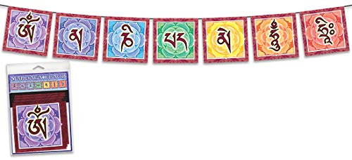 Om Mani Padme Hum Flag String Banner