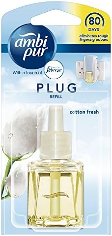 Ambi Pur Plug Refill - Cotton Fresh, Pack of 6