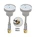 Wolfwhoop W-1 2pcs 5.8GHz 5dBi RHCP Omnidirectional Pagoda Antenna for FPV Drone Set-SMA Male (White)