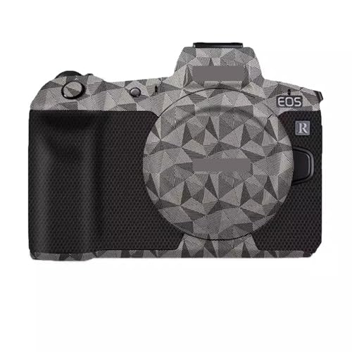 JERXTTON デカールスキン に適合する Canon EOS RP用 ビニールラップ 傷防止フィルム ミラーレスカメラボディ 保護ステッカー プロテクターコート(トライアングルチタン)