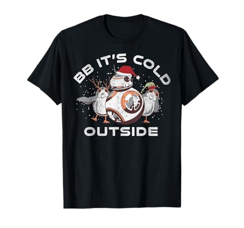 Star Wars BB Its Cold Outside t-shirt imprimé geek hiver